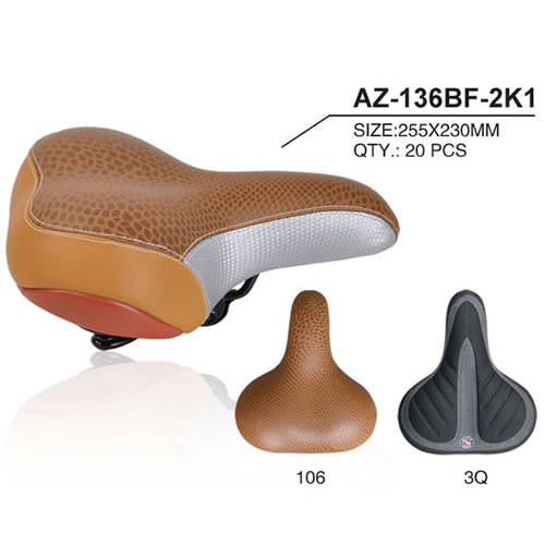 Trekking saddle  AZ-136BF-2K1